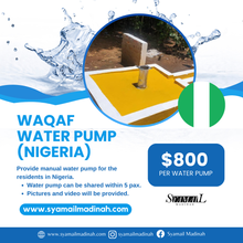Load image into Gallery viewer, Waqaf Manual Water Pump (Nigeria)