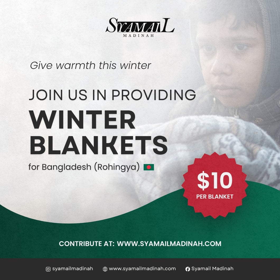 Blankets for Rohingya