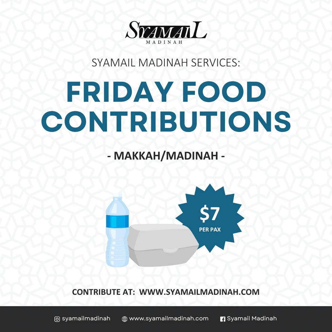 Friday Food Contributions