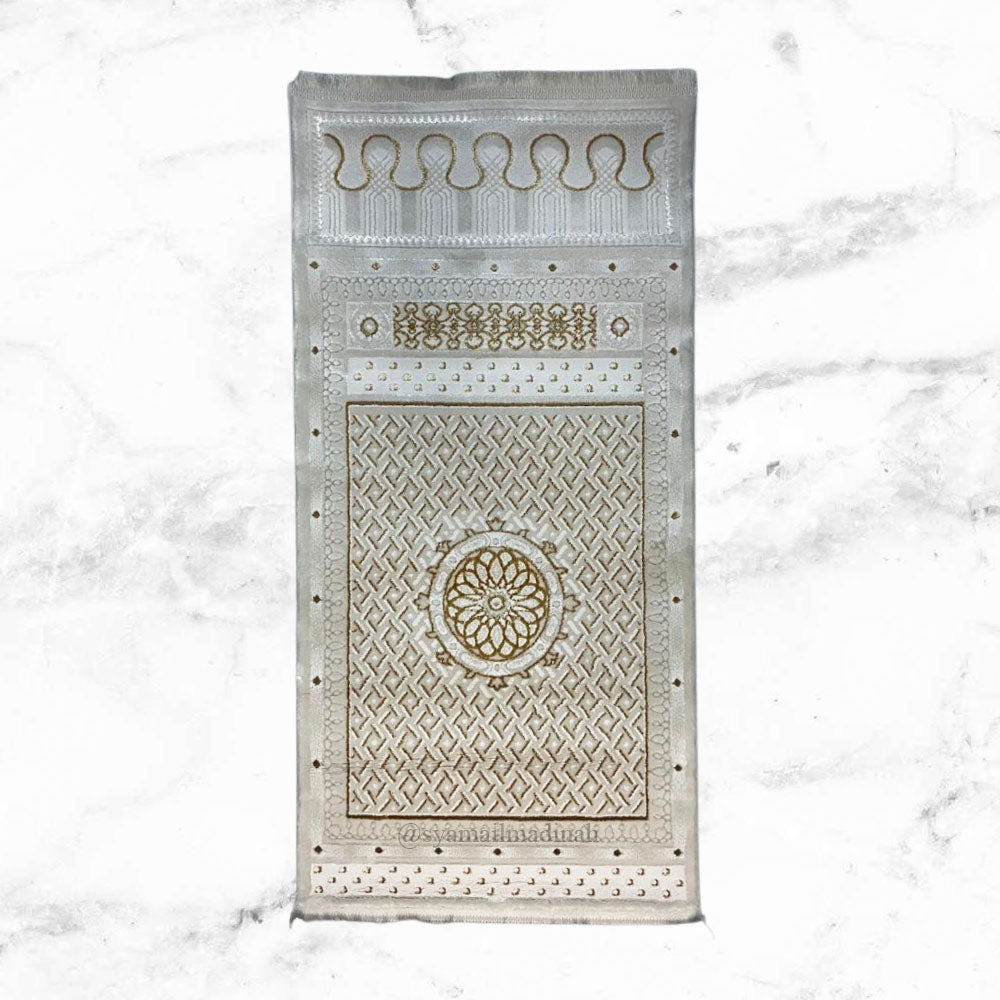 An-Nabawi Door (Cream) Prayer Mat