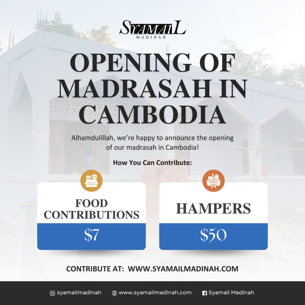 Opening of madrasah