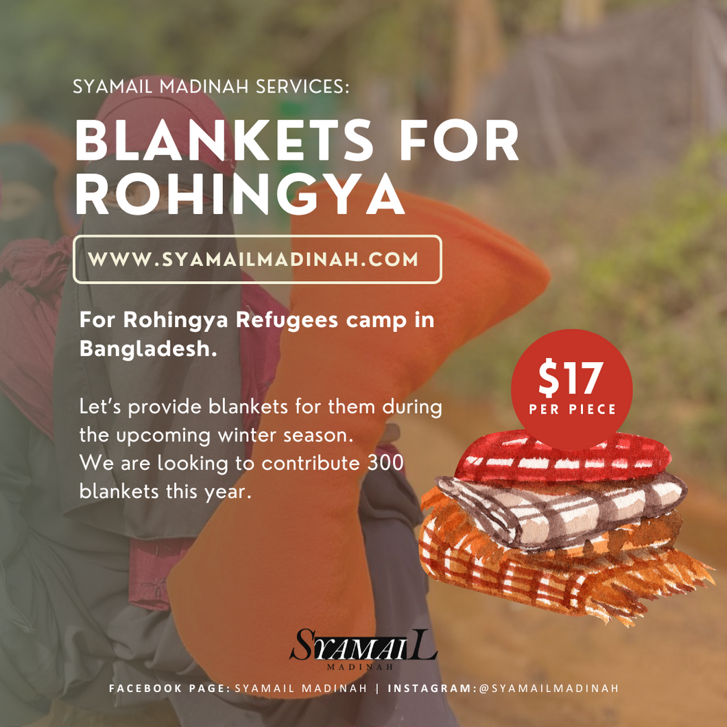 Blankets for Rohingya