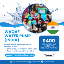 Load image into Gallery viewer, Waqaf Manual Water Pump (India)
